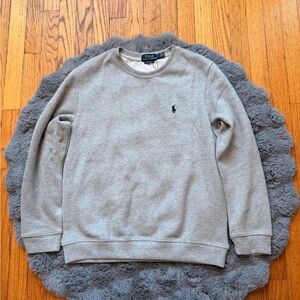 Ralph Lauren Classic Gray Crewneck Sweater